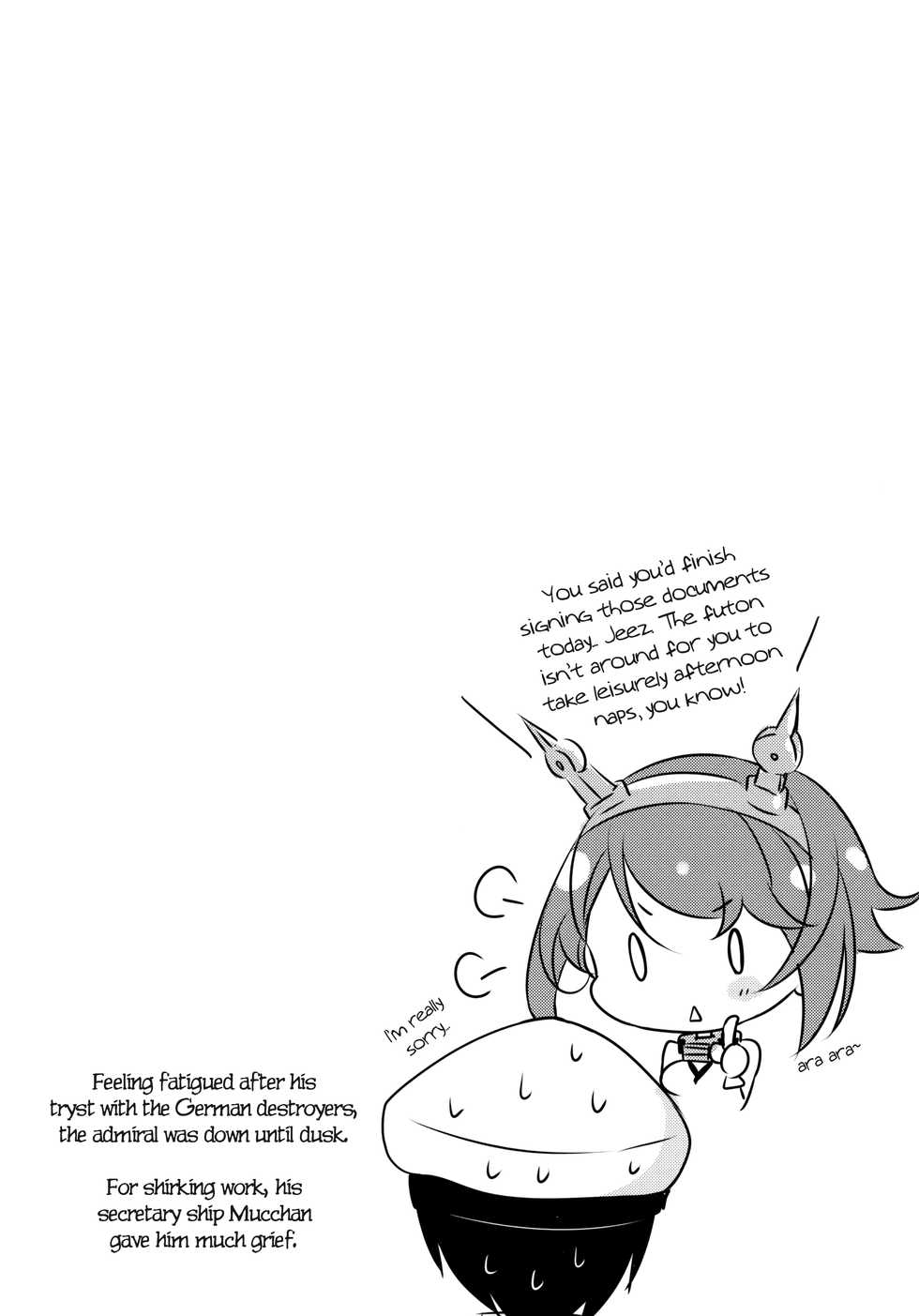 (COMIC1☆8) [Ichigosize (Natsume Eri)] Teitoku! Bokutachi To Nakayoku Shiyou Yo! | Admiral! Let's "Get Along"! (Kantai Collection -KanColle-) [English] [L-san] - Page 23
