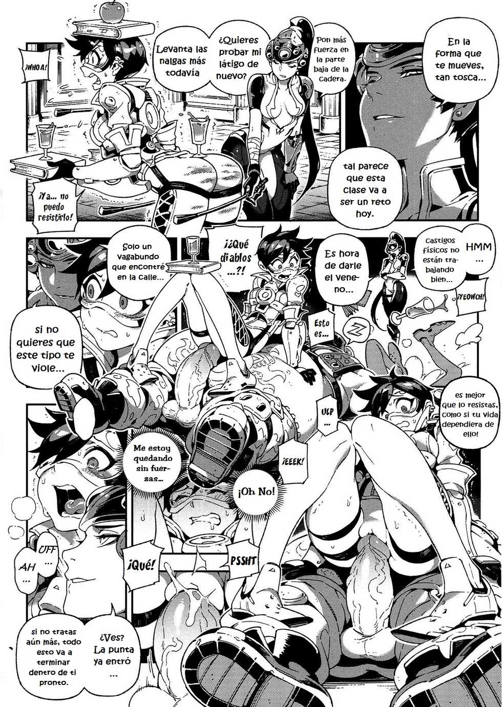 (FF29) [Bear Hand (Fishine, Ireading)] OVERTIME!! OVERWATCH FANBOOK VOL.1 (Overwatch) [Spanish] [Brad33-gansta] - Page 11