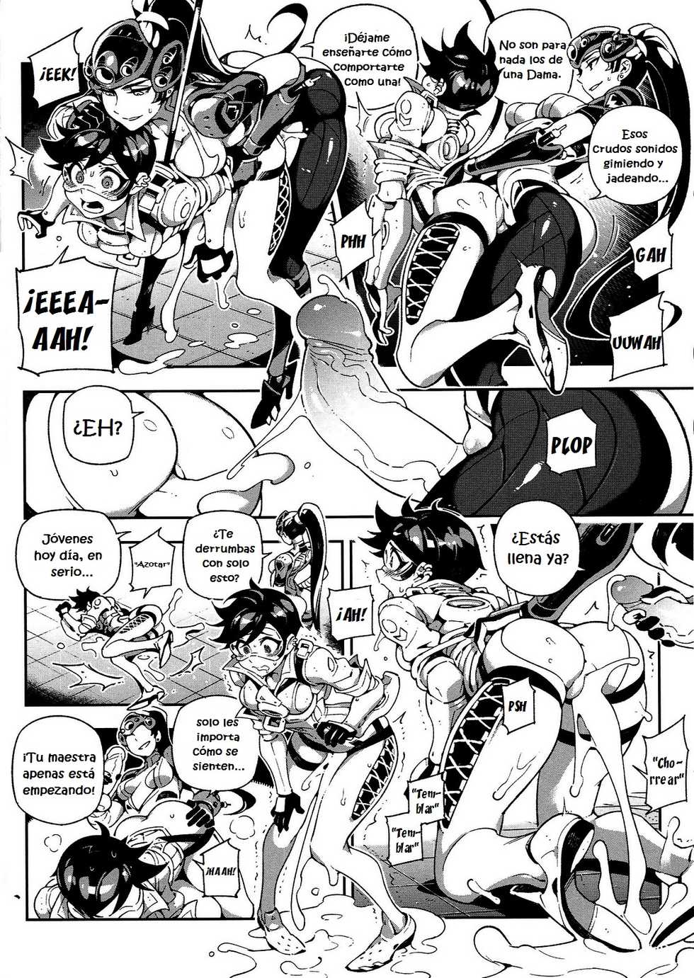 (FF29) [Bear Hand (Fishine, Ireading)] OVERTIME!! OVERWATCH FANBOOK VOL.1 (Overwatch) [Spanish] [Brad33-gansta] - Page 19