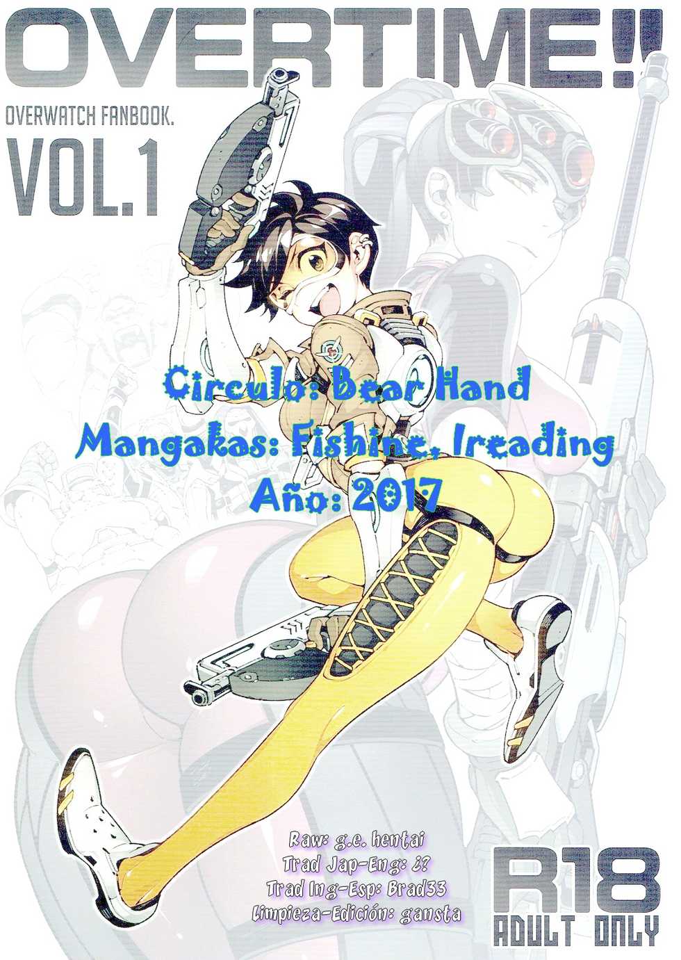 (FF29) [Bear Hand (Fishine, Ireading)] OVERTIME!! OVERWATCH FANBOOK VOL.1 (Overwatch) [Spanish] [Brad33-gansta] - Page 27