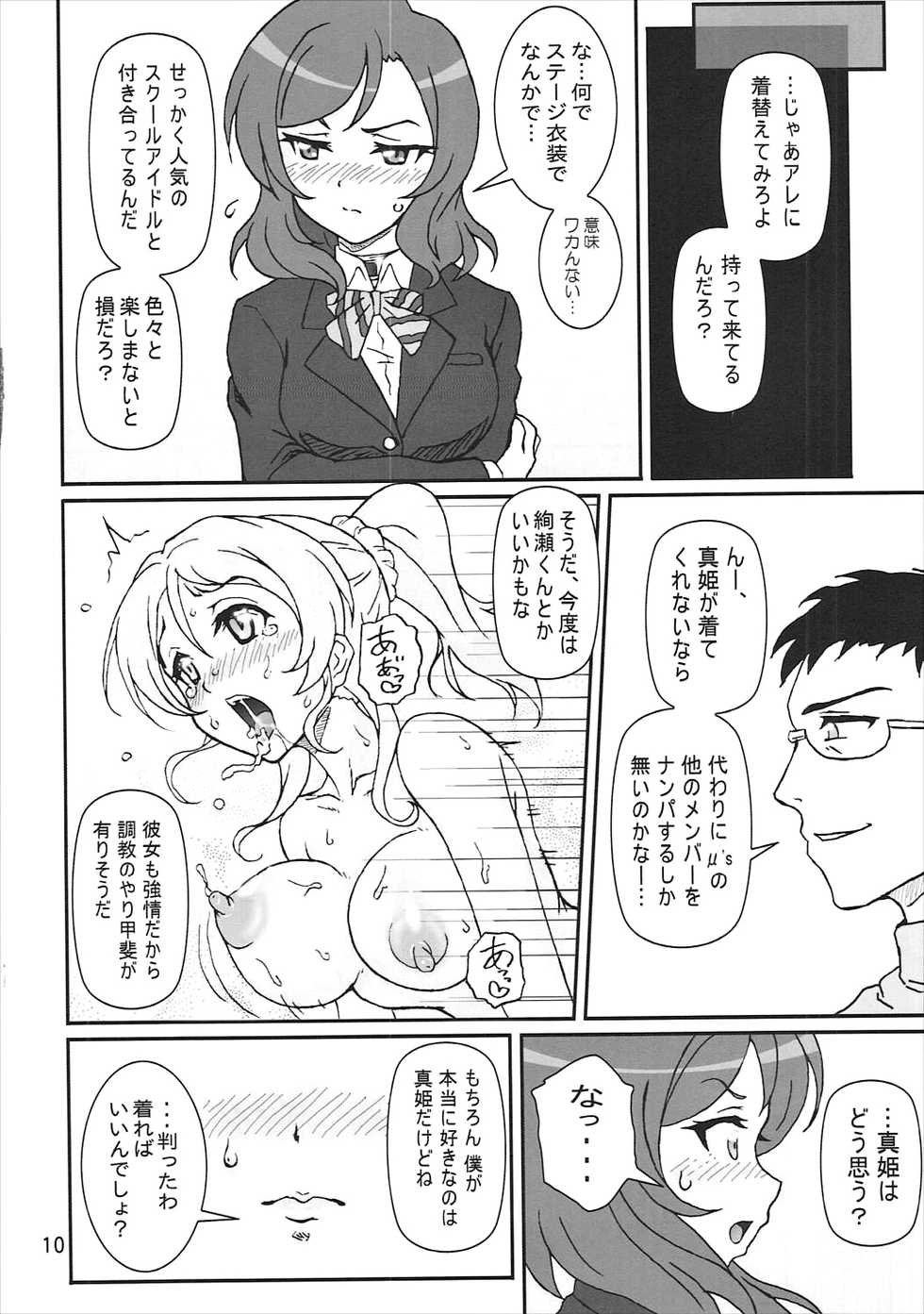 (C89) [Graf Zeppelin (Ta152)] SCARLET PANTHER (Love Live!) - Page 9