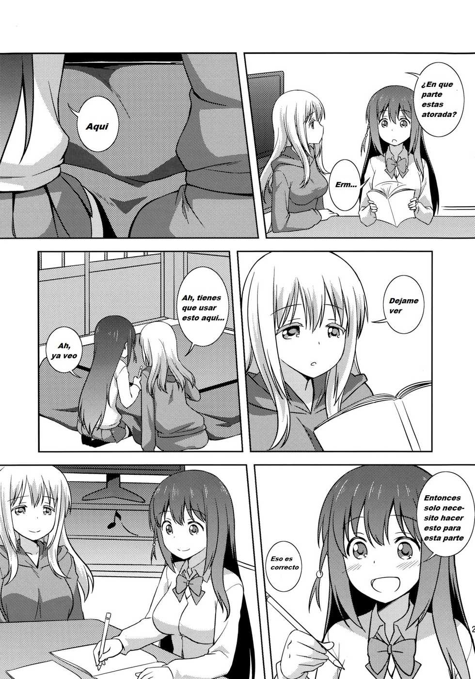 (C90) [Umenomi Gahou (Umekiti)] Watashi no Kuro-chan | My Sweet Kuro (Saki) [Spanish] (Eromonogatari) - Page 22