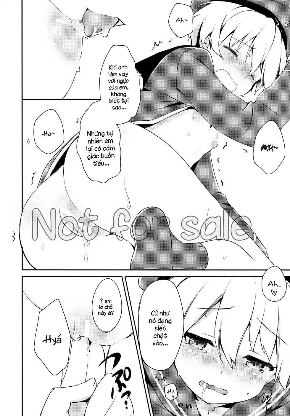 (COMIC1☆8) [Ichigosize (Natsume Eri)] Teitoku! Boku-tachi to Nakayoku Shiyou yo! (Kantai Collection -KanColle-) [Vietnamese Tiếng Việt] [XXX Inc] - Page 9