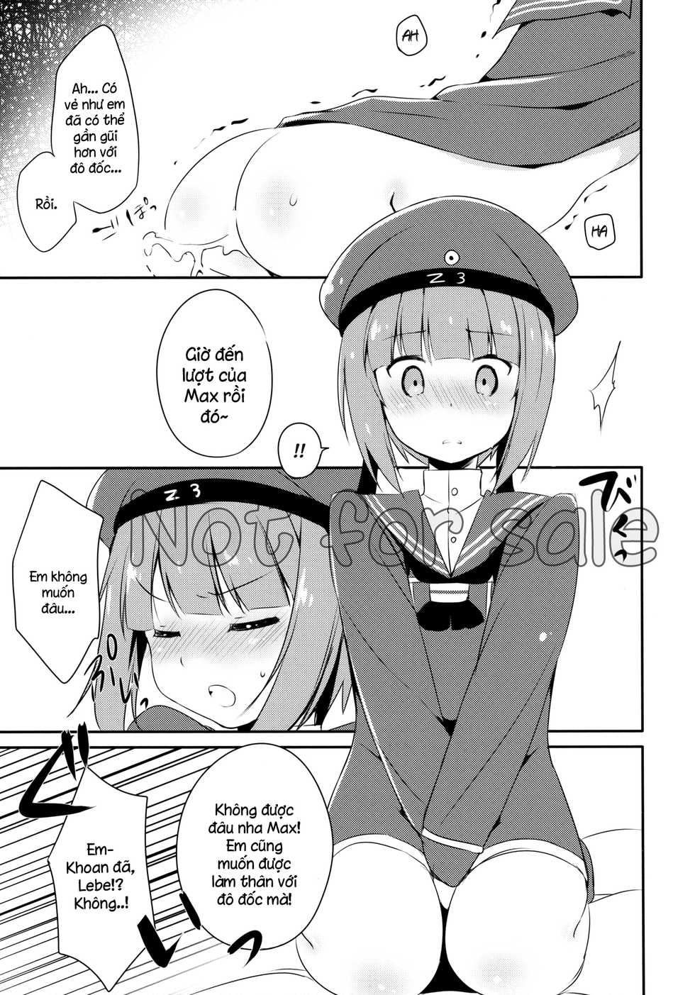 (COMIC1☆8) [Ichigosize (Natsume Eri)] Teitoku! Boku-tachi to Nakayoku Shiyou yo! (Kantai Collection -KanColle-) [Vietnamese Tiếng Việt] [XXX Inc] - Page 14