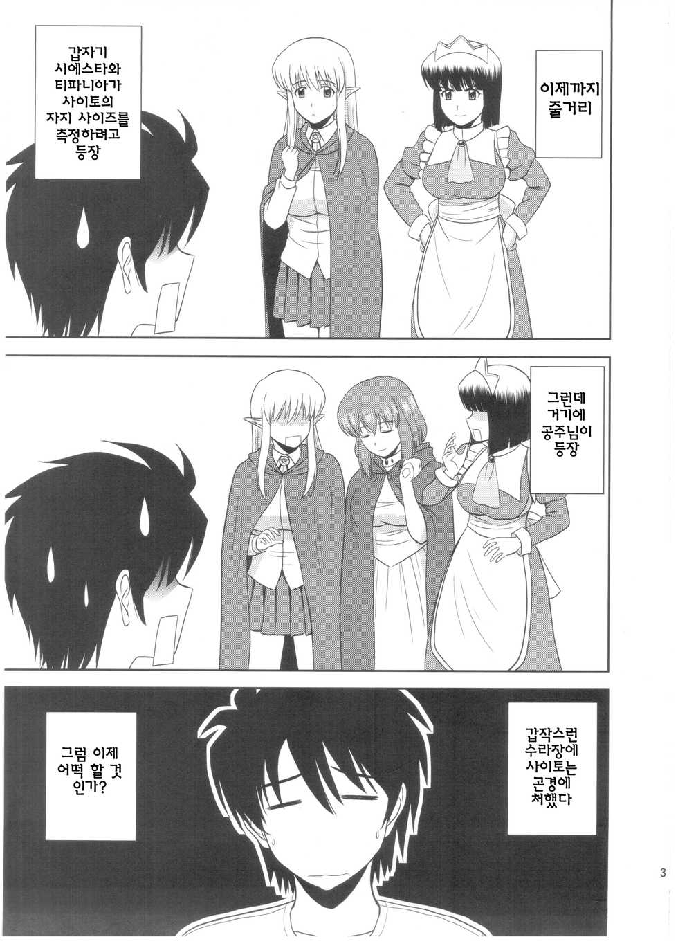 (C82) [G-SCAN CORP. (Satou Chagashi)] Le beau maitre 10 (Zero no Tsukaima) [Korean] - Page 2