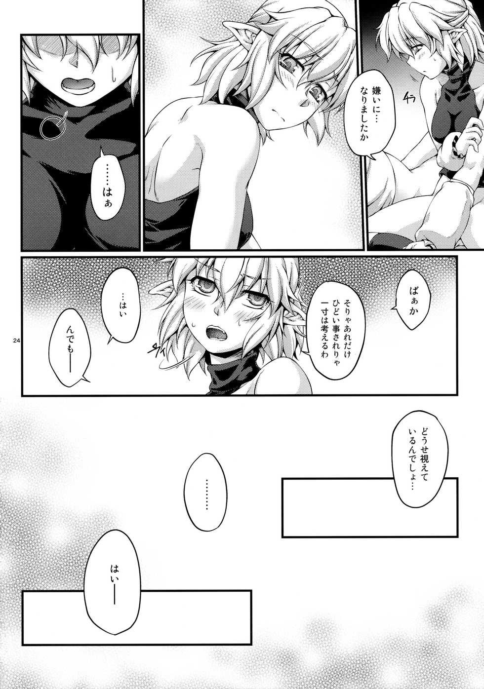 (Reitaisai 13) [Kougeki (Ootsuki Wataru)] Hashihime Zeugi -Shichi- (Touhou Project) - Page 23