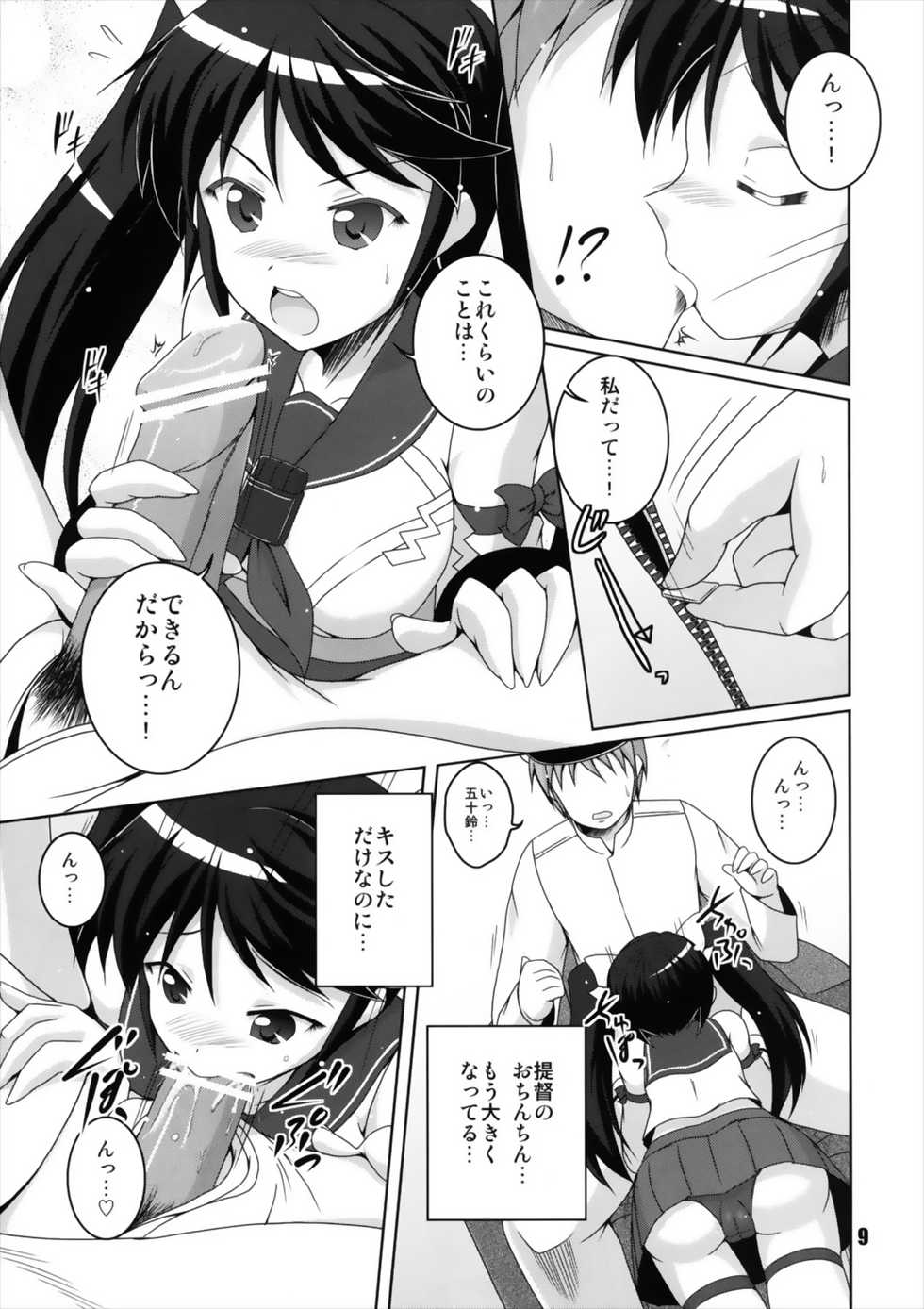 (Umi Yukaba) [Kitagawajima (Yohinori)] Nagaina Collection (Kantai Collection -KanColle-) - Page 9