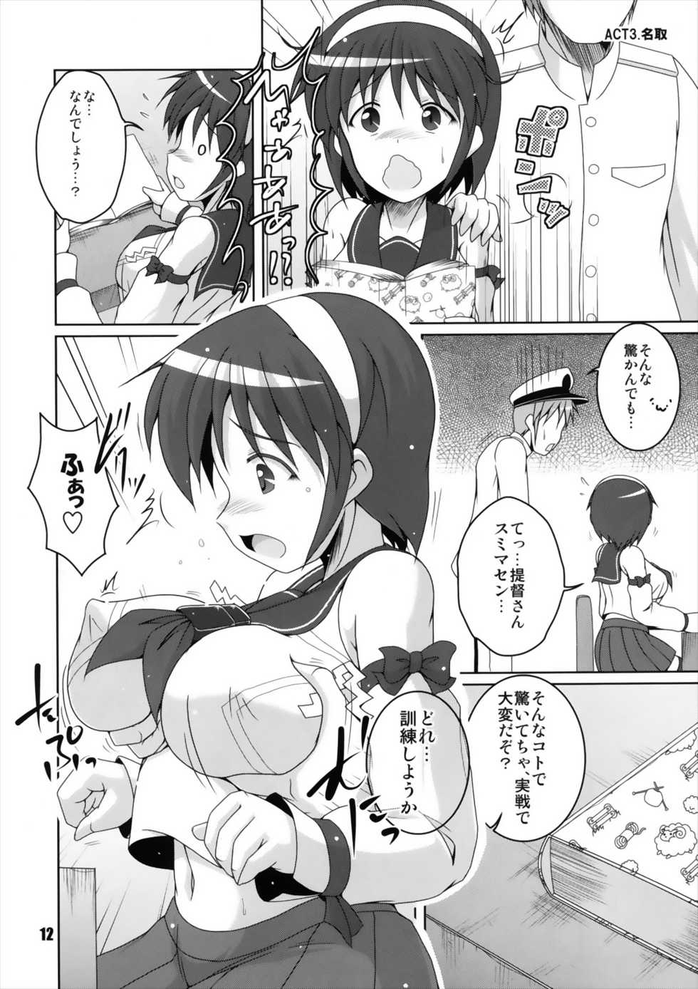 (Umi Yukaba) [Kitagawajima (Yohinori)] Nagaina Collection (Kantai Collection -KanColle-) - Page 12