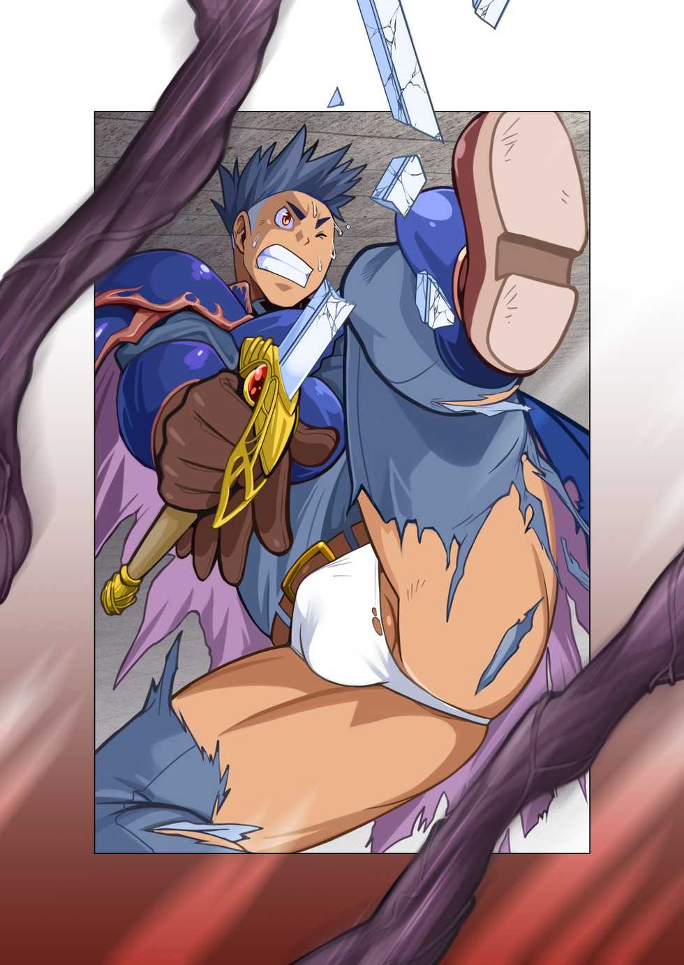 [Digiket ♂ (Various)] Otoko Yuusha Kanraku - Page 32