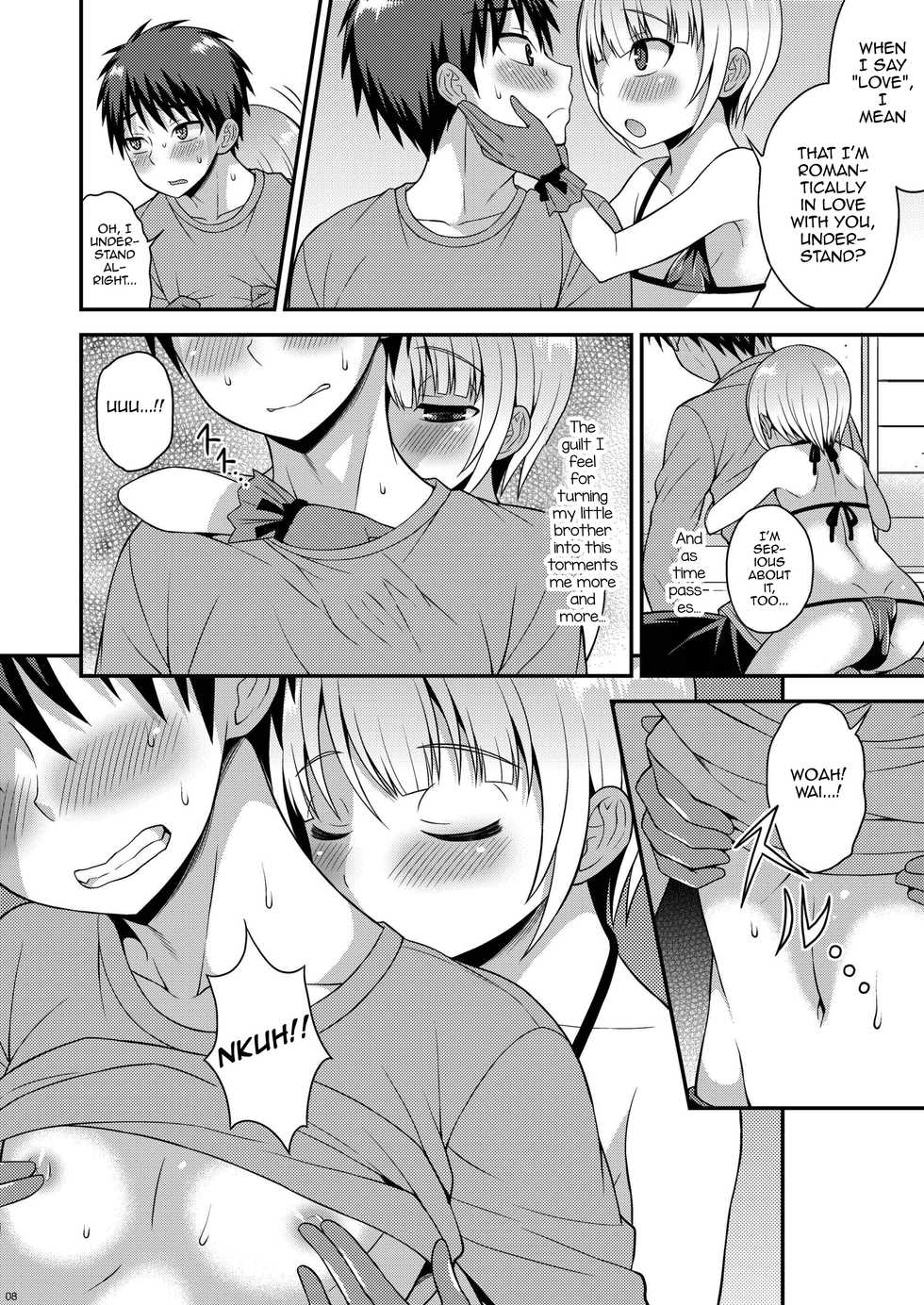 [Datsuryoku Kenkyuukai (Kanbayashi Takaki)] Yuuwaku Shite Kuru Otouto [English] [mysterymeat3] [Digital] - Page 6