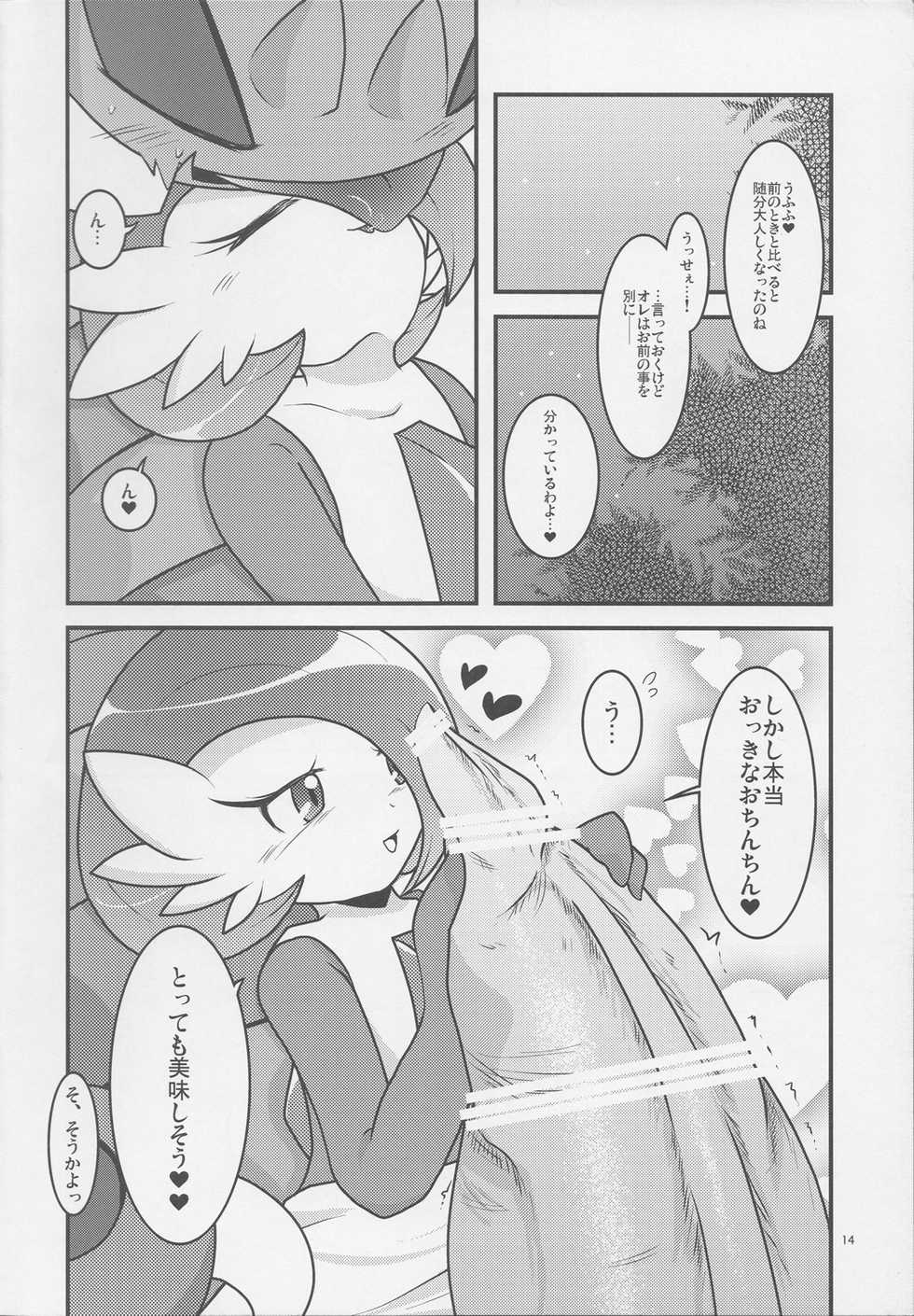 (C82) [BLACK FANG (Ryoutani Kana)] Drapi ga Sirna San ni Ijirareru Hon 2 (Pokémon) - Page 13