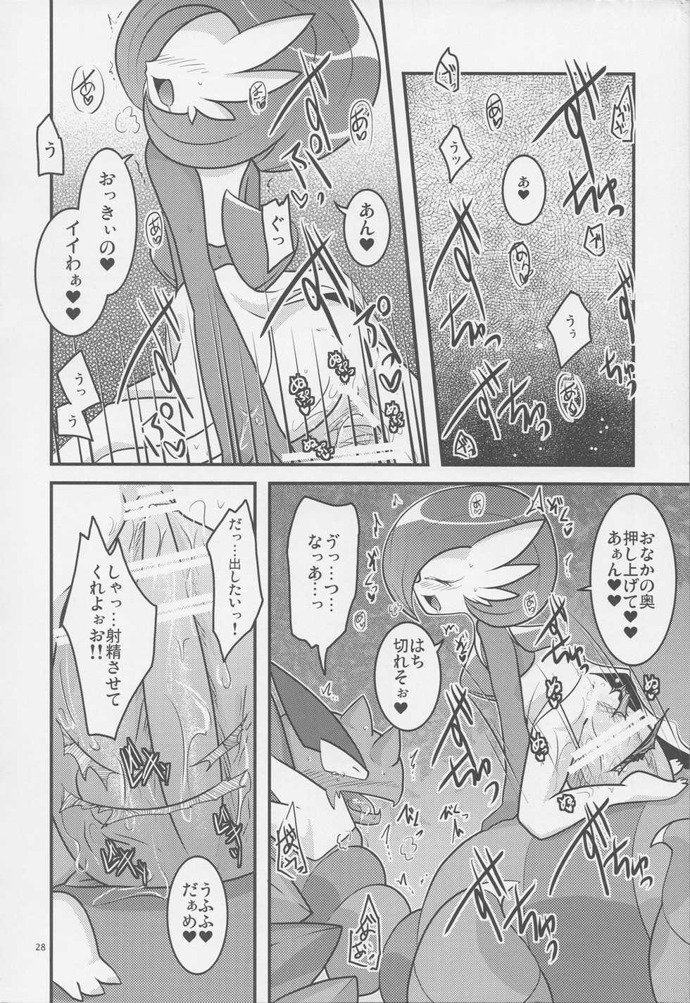 (C82) [BLACK FANG (Ryoutani Kana)] Drapi ga Sirna San ni Ijirareru Hon 2 (Pokémon) - Page 27