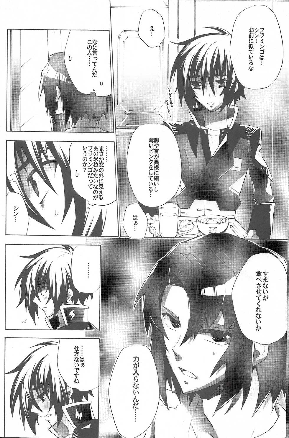 (C82) [sachi-machi (Shiina Ayumi)] Kimio no Taion wa Uso Mitai na Shiawase (Gundam Seed Destiny) - Page 5
