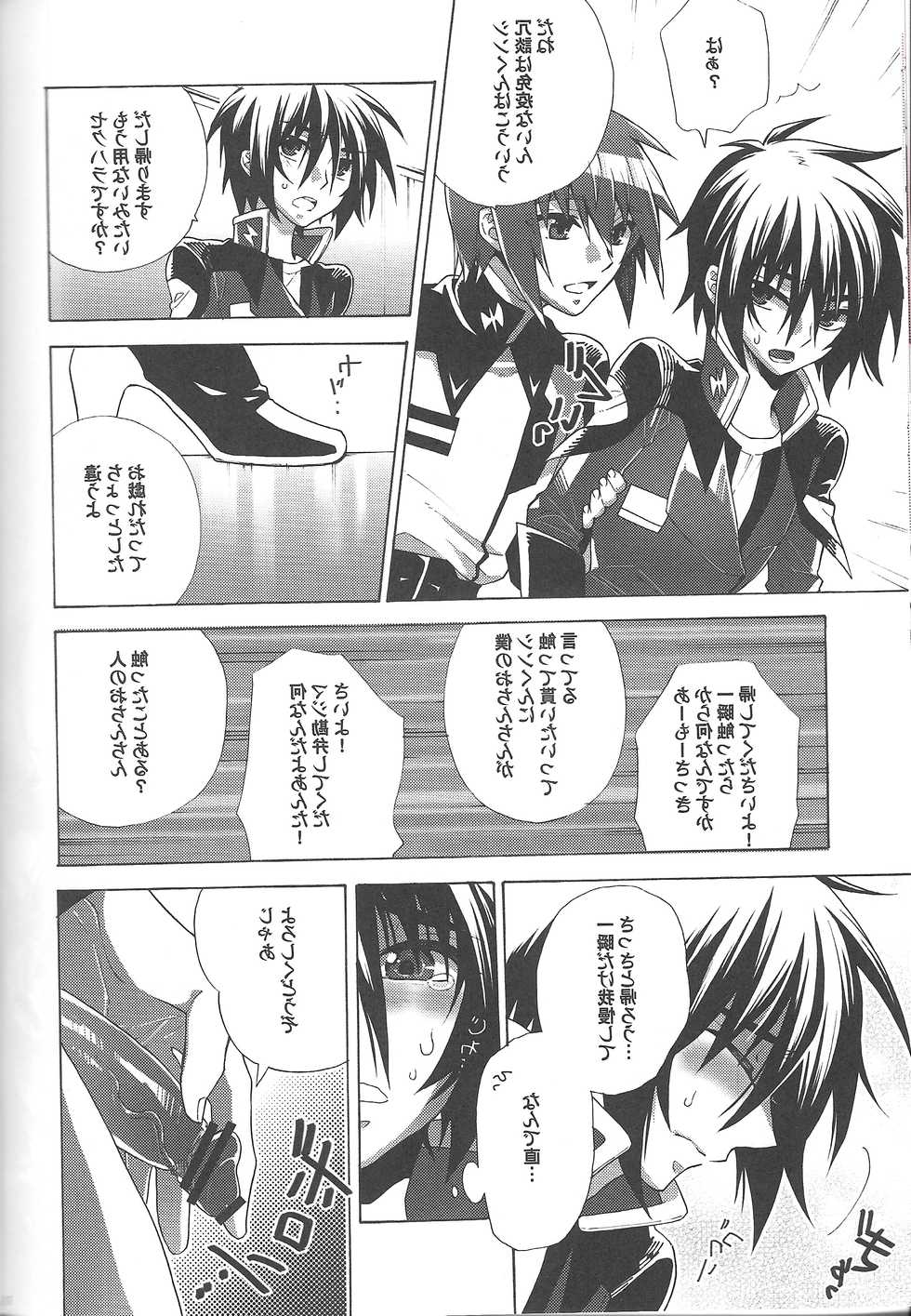 [sachi-machi (Shiina Ayumi)] Hanpirei Koufukuron - Happiness to be inversely proportional to (Gundam Seed Destiny) - Page 9