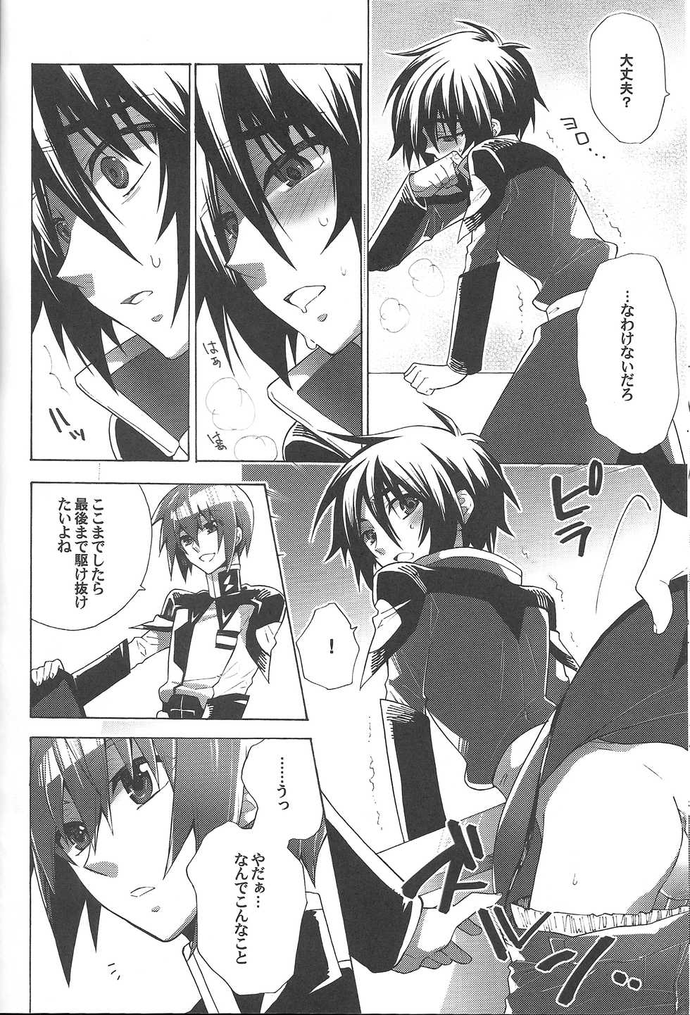 [sachi-machi (Shiina Ayumi)] Hanpirei Koufukuron - Happiness to be inversely proportional to (Gundam Seed Destiny) - Page 12