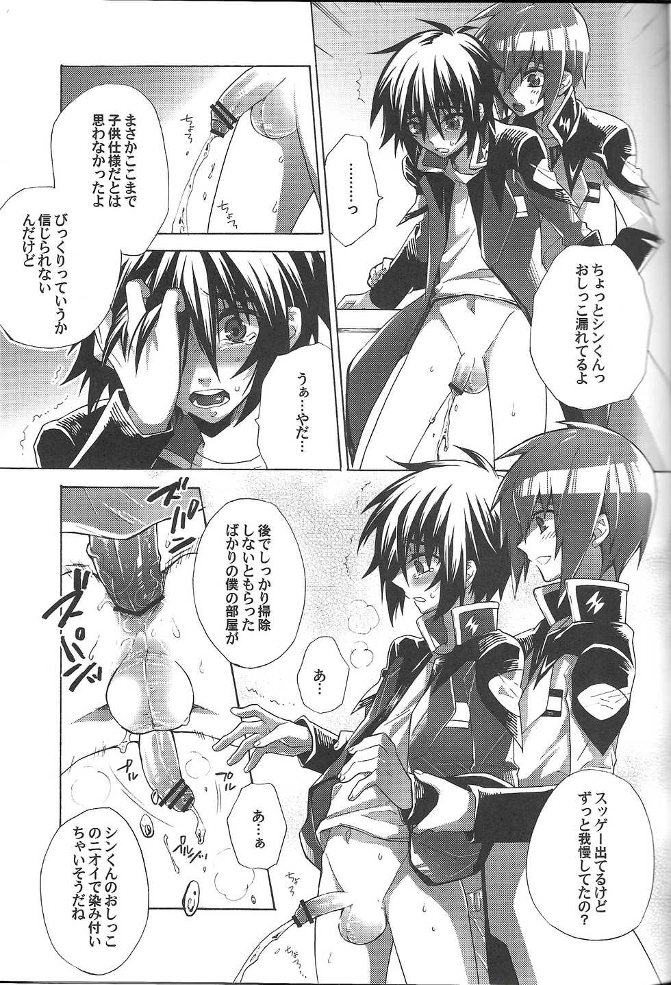 [sachi-machi (Shiina Ayumi)] Hanpirei Koufukuron - Happiness to be inversely proportional to (Gundam Seed Destiny) - Page 15