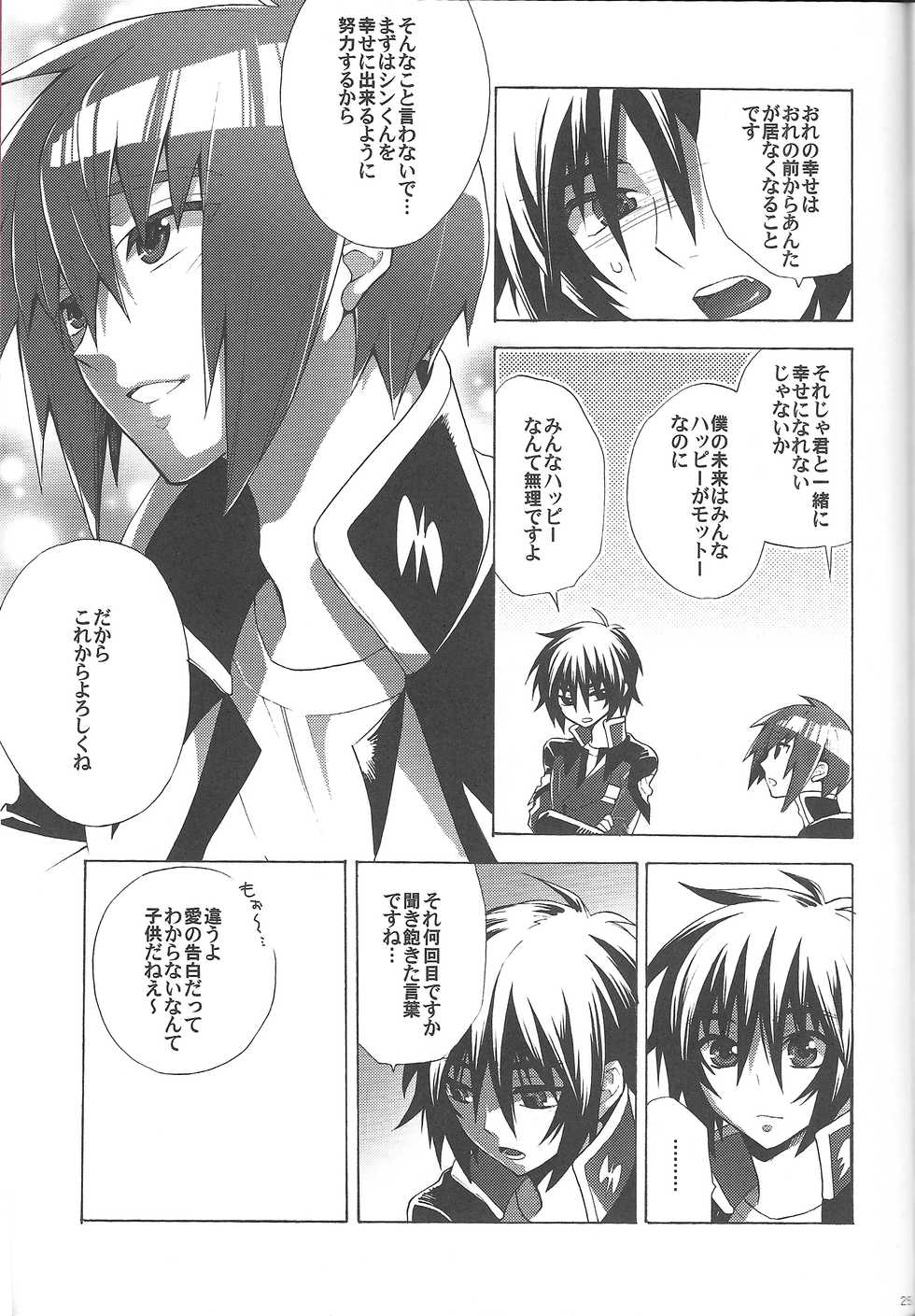 [sachi-machi (Shiina Ayumi)] Hanpirei Koufukuron - Happiness to be inversely proportional to (Gundam Seed Destiny) - Page 24