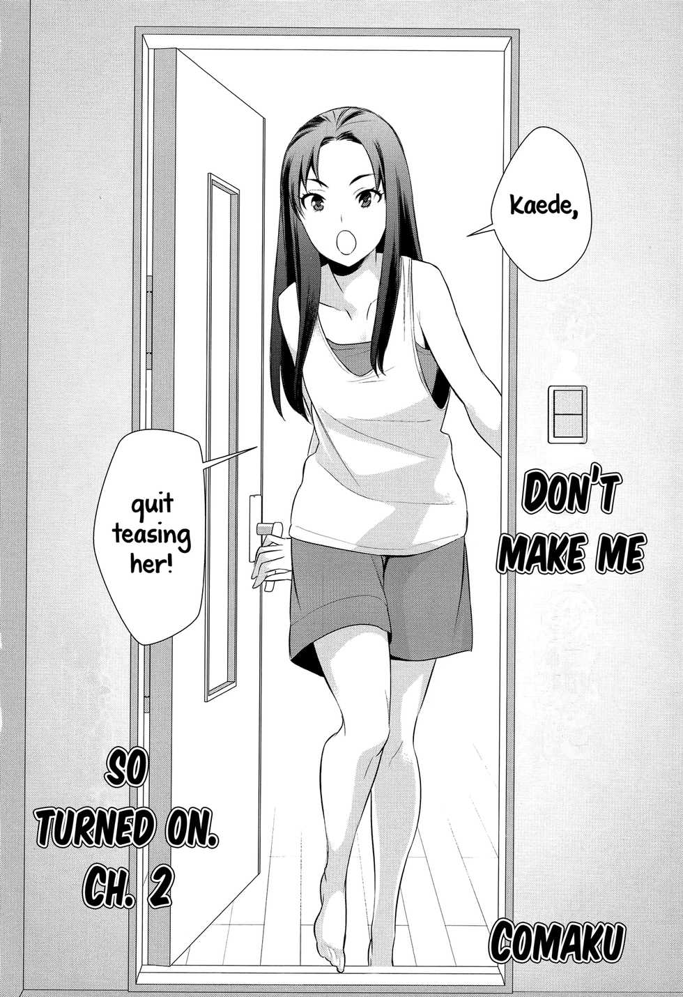 [Comaku] Anmari Sono Ki ni Sasenai de | Don't Make Me So Turned On. Ch. 2 (L Girls 02) [English] [Yuri-ism] - Page 2