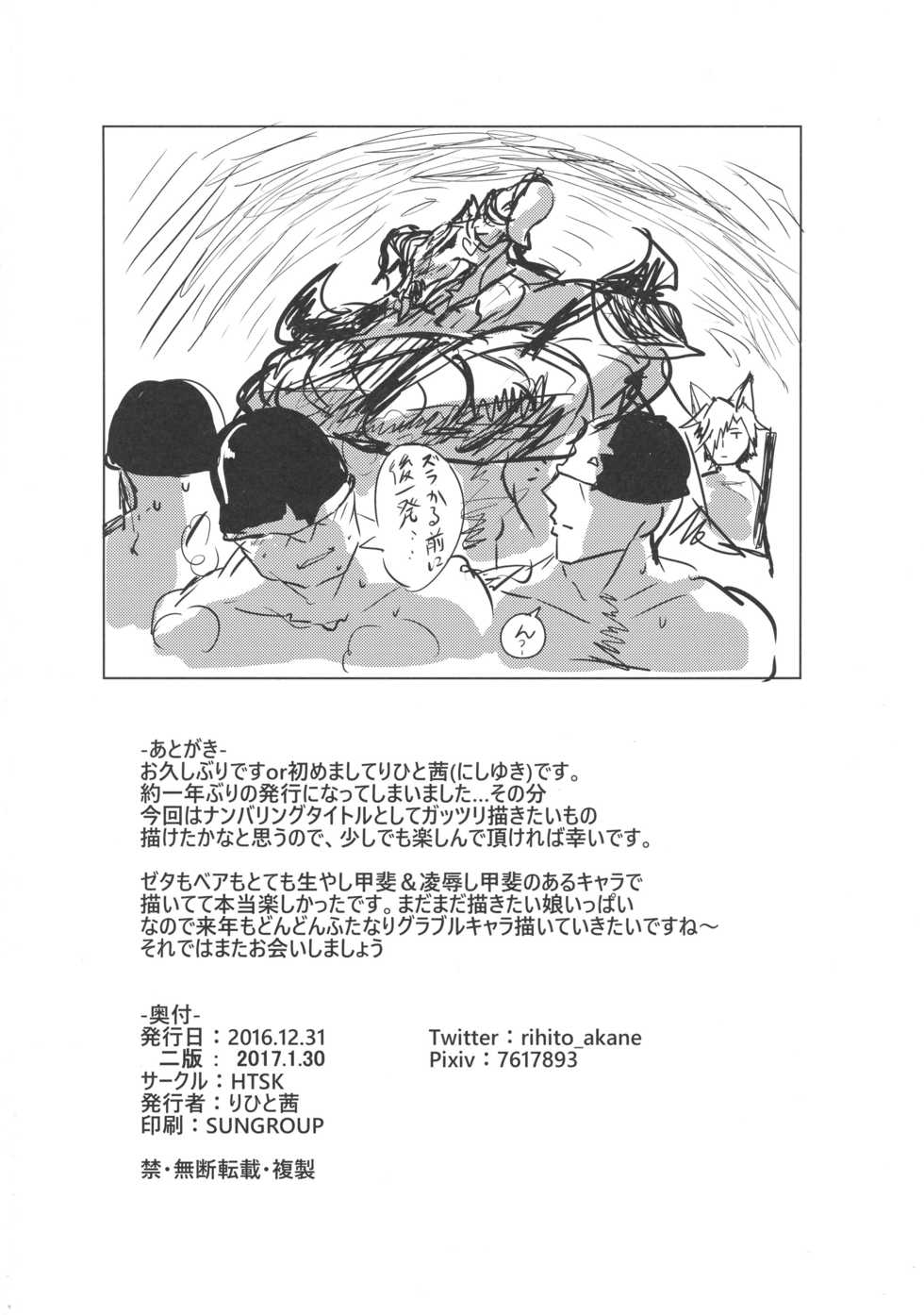 [HTSK (Rihito Akane)] HTSK5 (Granblue Fantasy) [2017-01-30] - Page 26