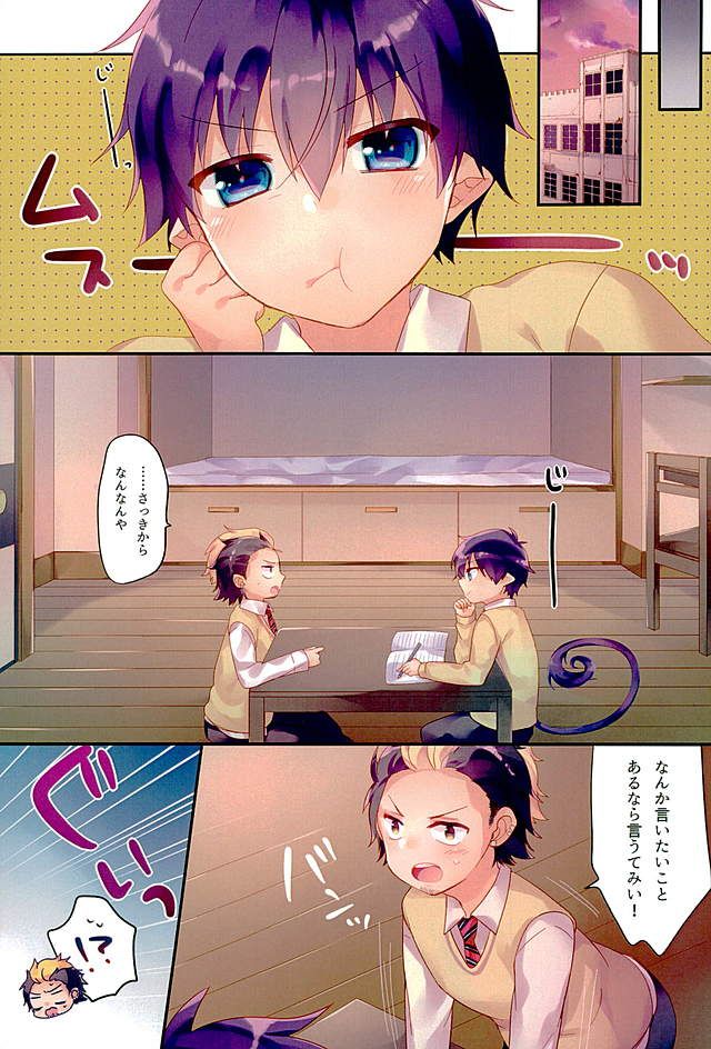 [273K (Yoshiyuki)] Sugurin no Ero Hon (Ao no Exorcist) - Page 4