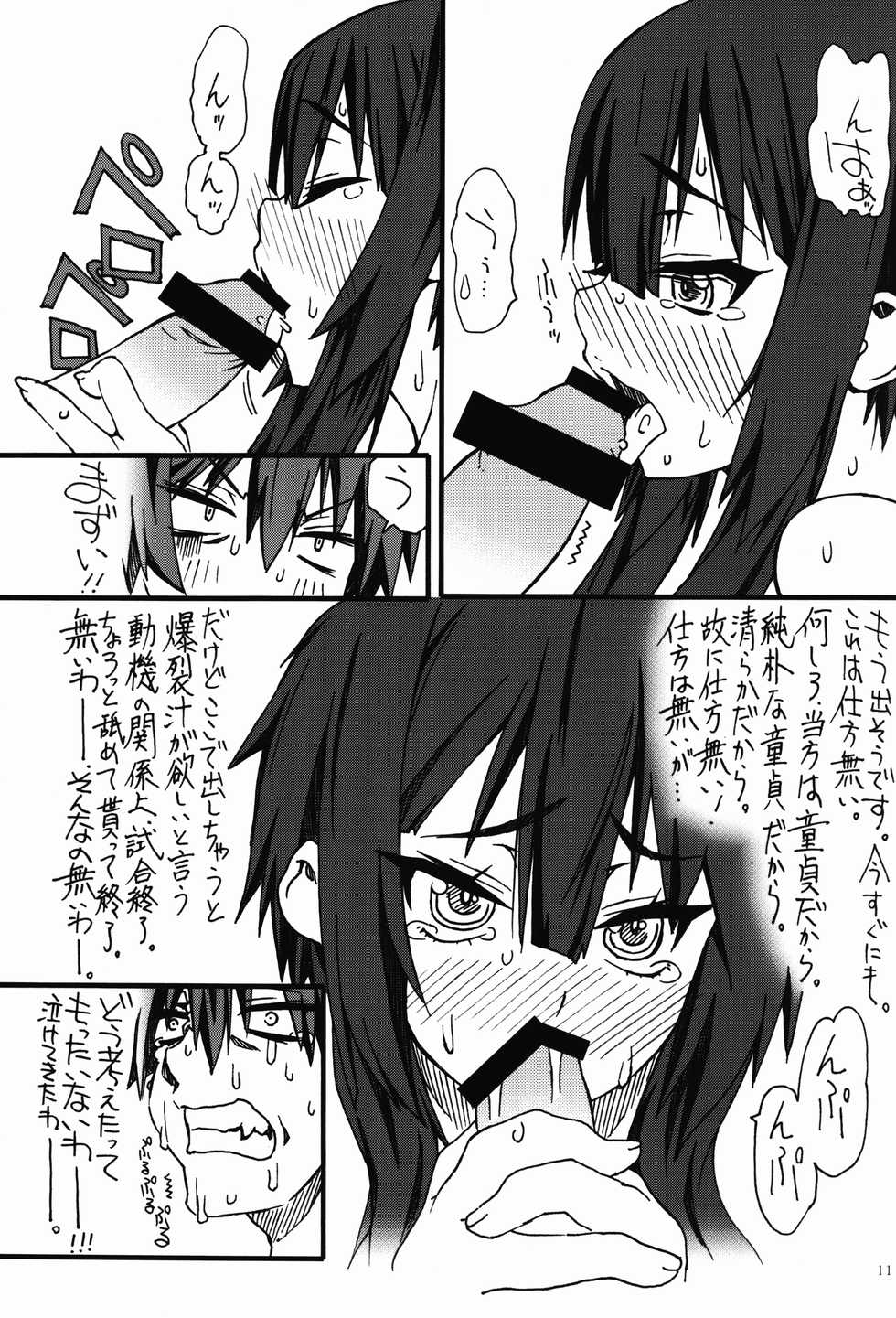 (COMIC1☆10) [Power Slide (Uttorikun)] Bakuretsu (Kono Subarashii Sekai ni Syukufuku o!) - Page 11