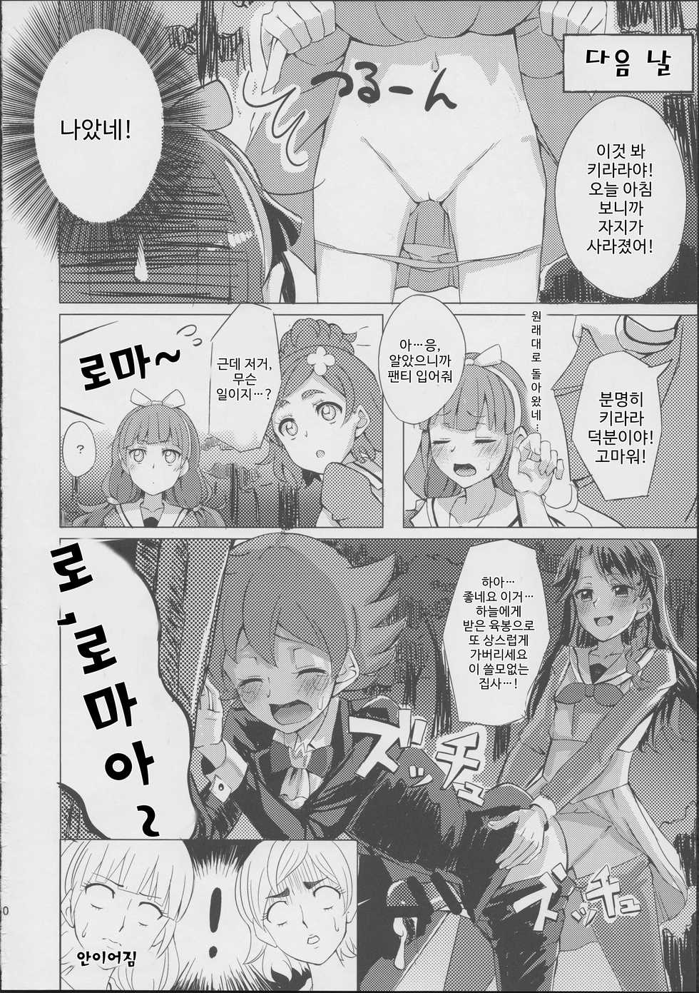 (C88) [grand-slum (Cure Slum)] HaruHaru to Kirara-chan no Naishogoto | 하루하루랑 키라라의 비밀스러운 일 (Go! Princess Precure) [Korean] - Page 18