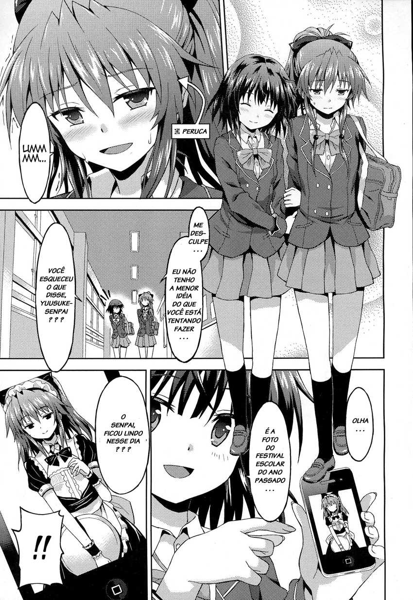 [Rasahan] Kawaii Kouhai no Tame Naraba…? | For The Sake of My Cute Junior…? (Girls forM Vol. 06) [Portuguese-BR] [LIANEF] - Page 3
