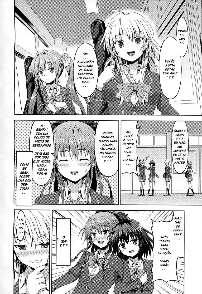 [Rasahan] Kawaii Kouhai no Tame Naraba…? | For The Sake of My Cute Junior…? (Girls forM Vol. 06) [Portuguese-BR] [LIANEF] - Page 6