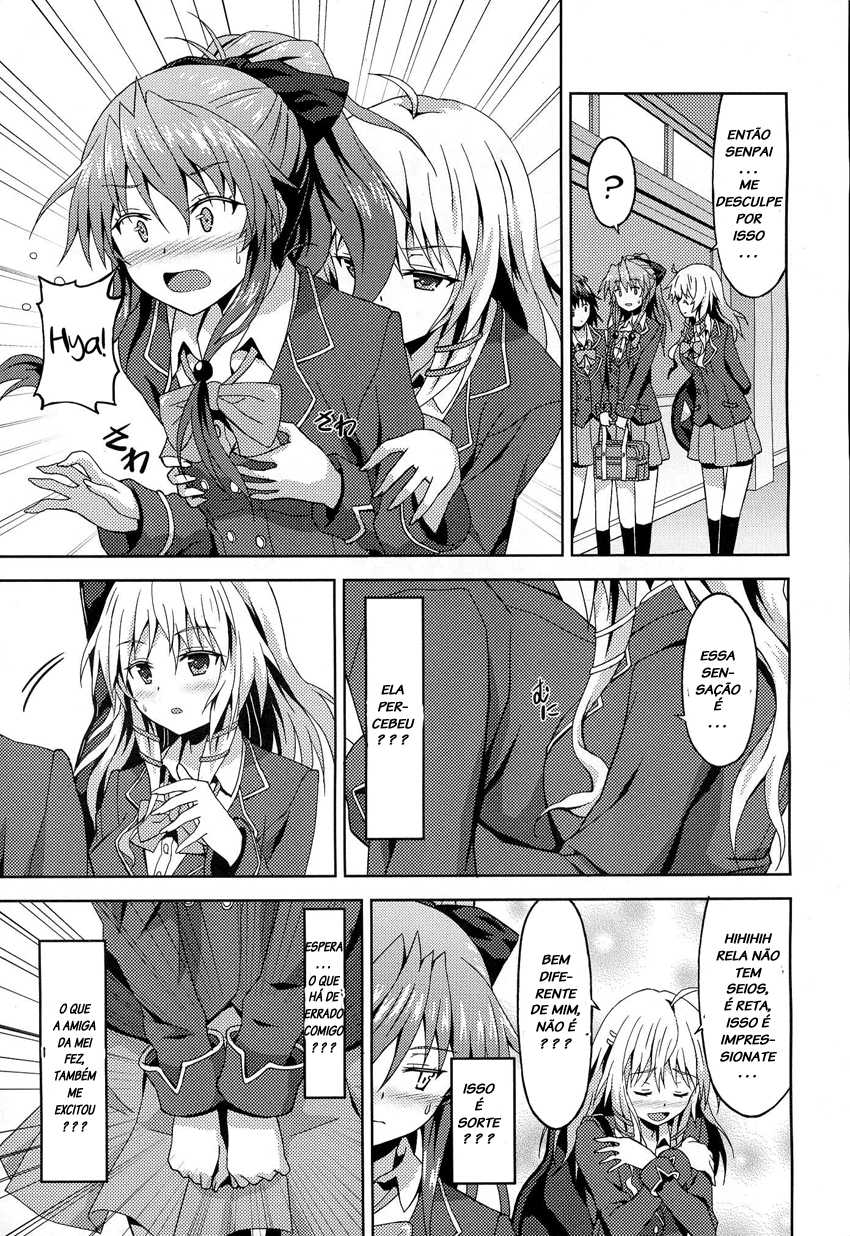[Rasahan] Kawaii Kouhai no Tame Naraba…? | For The Sake of My Cute Junior…? (Girls forM Vol. 06) [Portuguese-BR] [LIANEF] - Page 7
