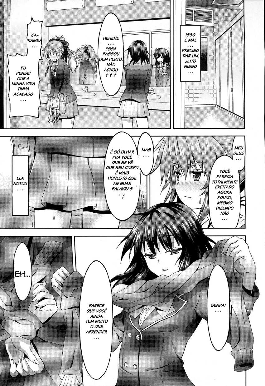 [Rasahan] Kawaii Kouhai no Tame Naraba…? | For The Sake of My Cute Junior…? (Girls forM Vol. 06) [Portuguese-BR] [LIANEF] - Page 11