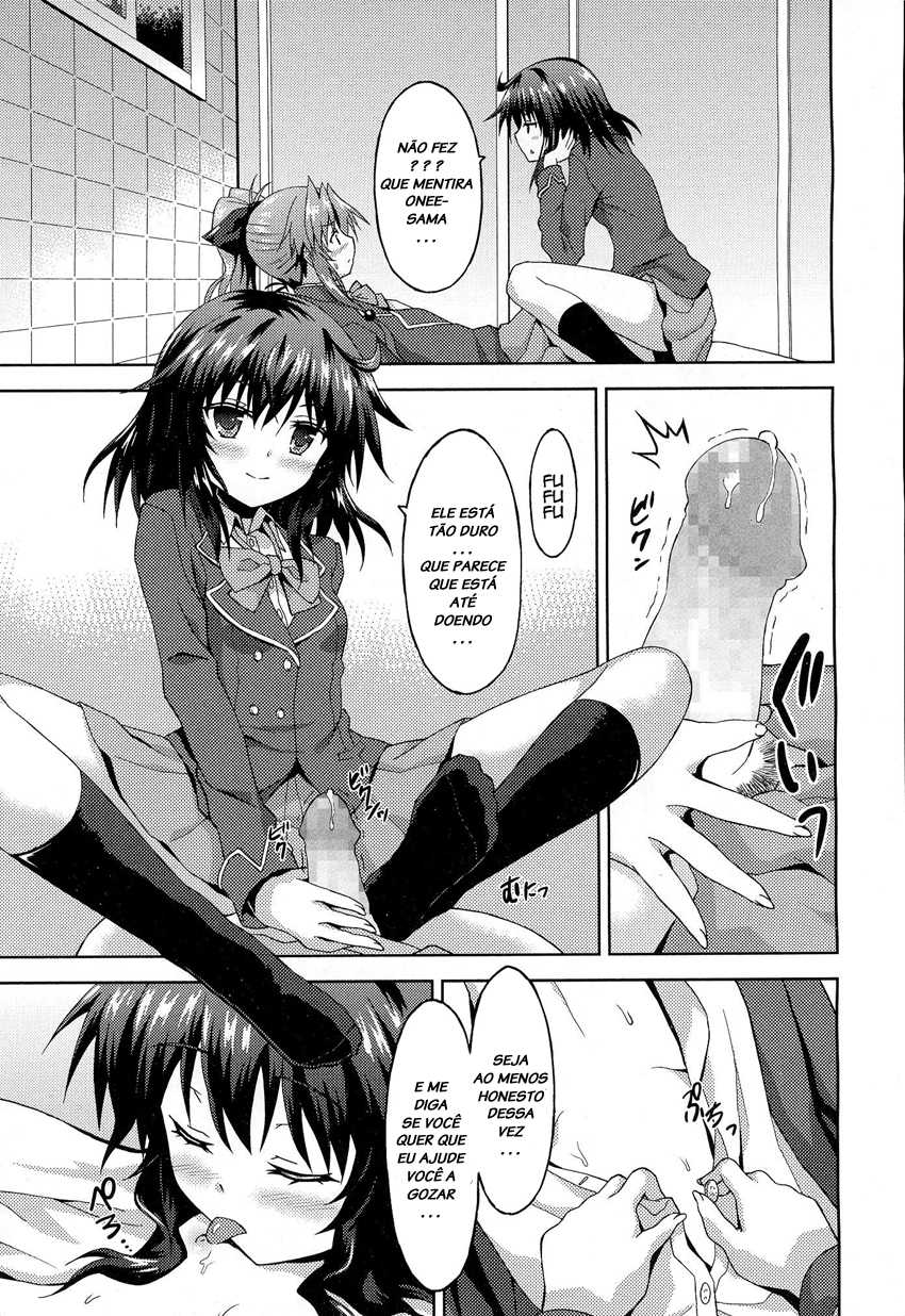 [Rasahan] Kawaii Kouhai no Tame Naraba…? | For The Sake of My Cute Junior…? (Girls forM Vol. 06) [Portuguese-BR] [LIANEF] - Page 13