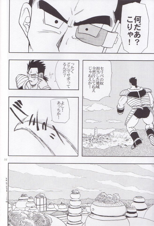 [Chirigami Goya, Fusuma go Ten (Shoji Hariko, Kuri)] Wakayo (Dragon Ball) - Page 33