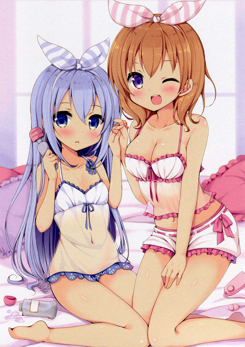 (C90) [moriQ (Mori Airi)] Onee-chan ni Makasenasai (Gochuumon wa Usagi desu ka?) [Korean] [팀 아동복지부] - Page 3
