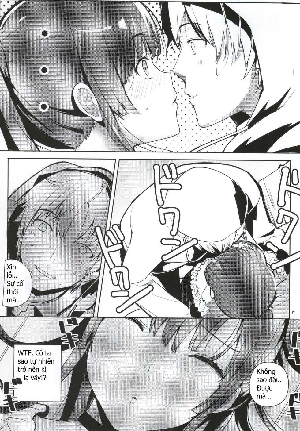 (COMIC1☆8) [AMAYADORI+ (Harenochiame)] Chorosaka nante Iwanai de (Strike The Blood) [Vietnamese Tiếng Việt] - Page 5