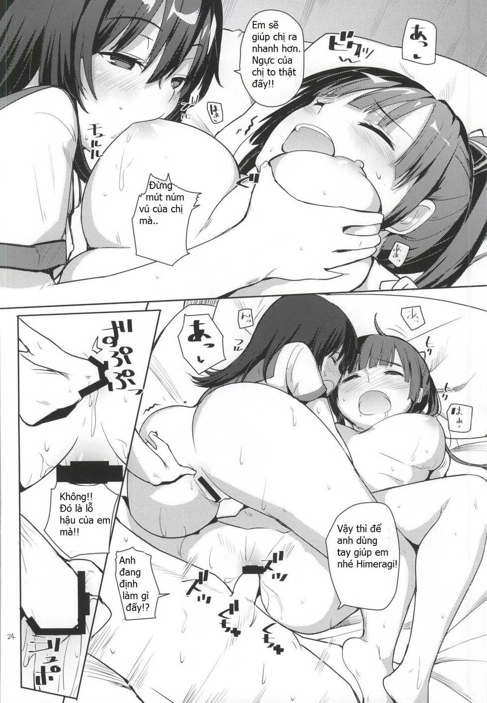 (COMIC1☆8) [AMAYADORI+ (Harenochiame)] Chorosaka nante Iwanai de (Strike The Blood) [Vietnamese Tiếng Việt] - Page 22