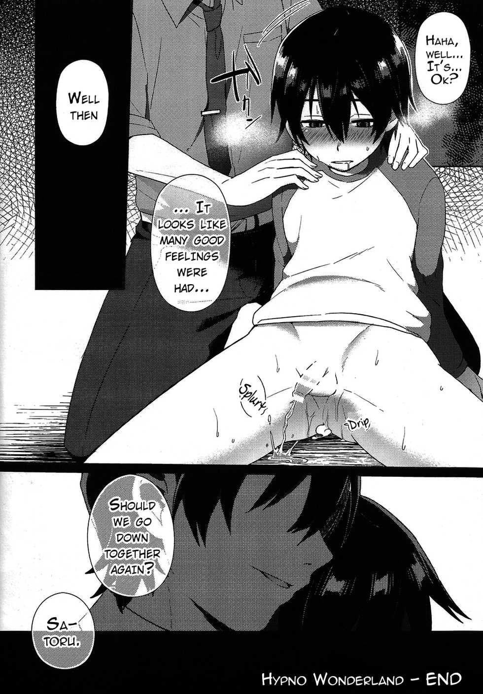 (SUPERKansai22) [Metroier (Ikegami Moyuko)] Hypno Wonder Land (Boku Dake ga Inai Machi) [English] [Saturday Crush!] - Page 40