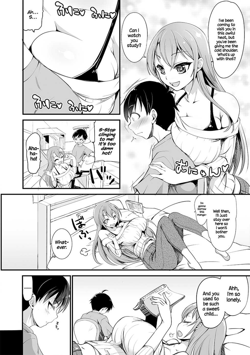 [Moon Night Kitten (Kouki Kuu)] Kyonyuu no Onee-chan wa Suki desu ka? | Do You Like Big Sis' Big Tits? [English] =TLL + CW= [Digital] - Page 3