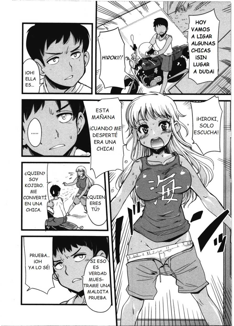 [Orimoto Mimana] Friends | Amigos (Seinaru Usotsuki) [Spanish] - Page 4