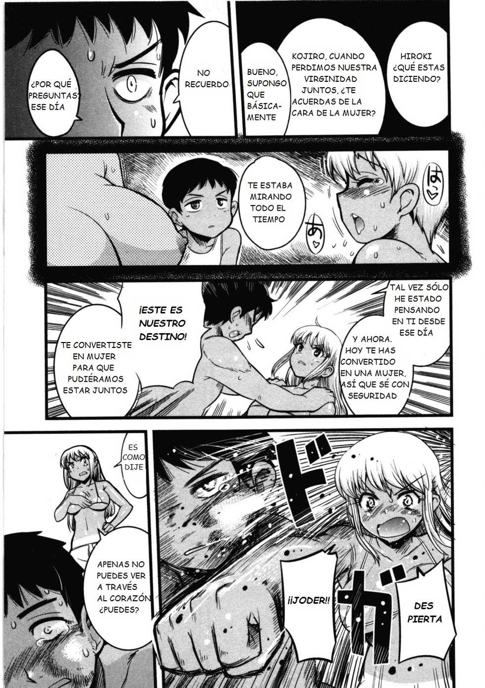 [Orimoto Mimana] Friends | Amigos (Seinaru Usotsuki) [Spanish] - Page 17