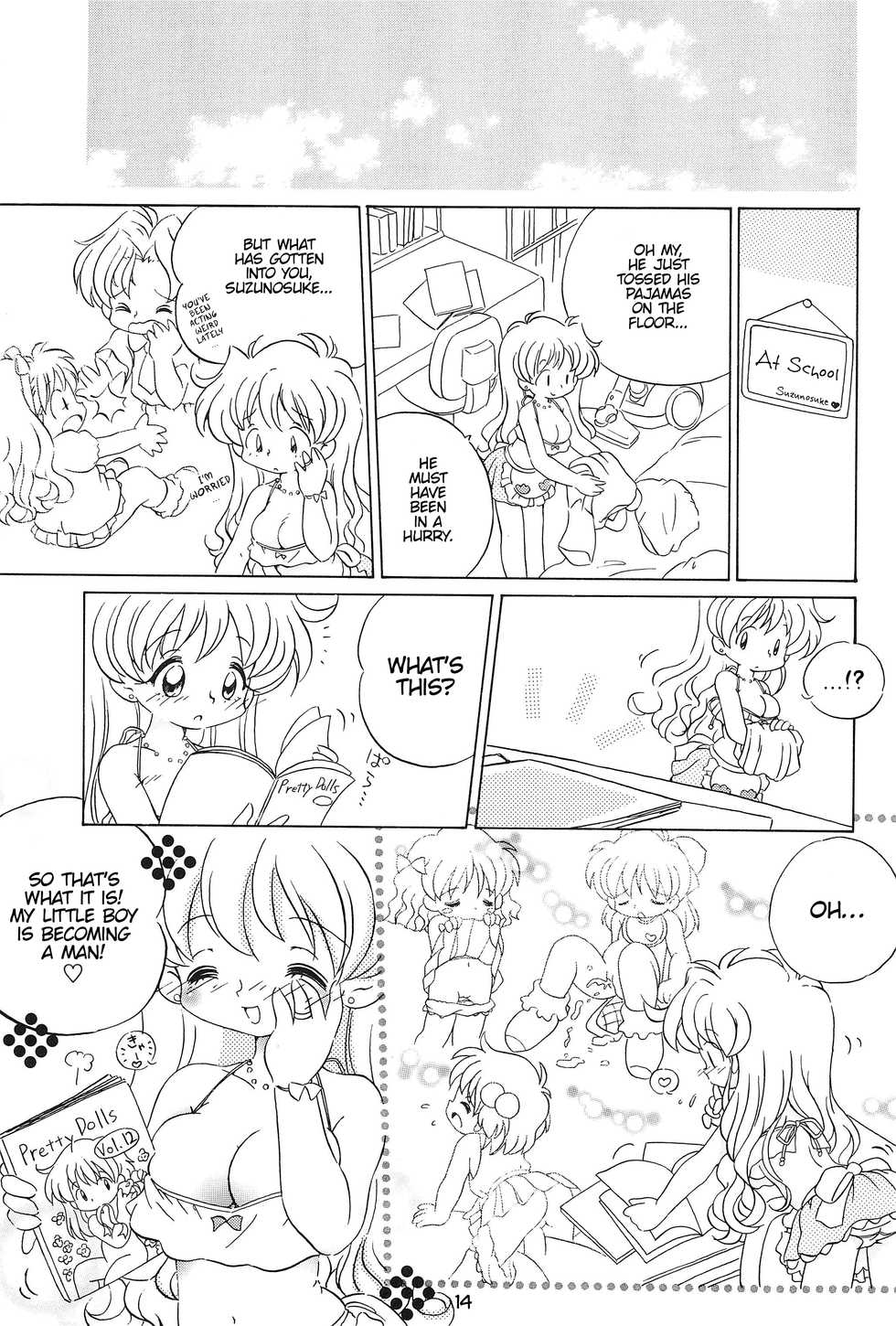 (CR26) [Log House (Senkan Yamatoni)] What is this thing Called LOVE? [English] [ATF] - Page 14