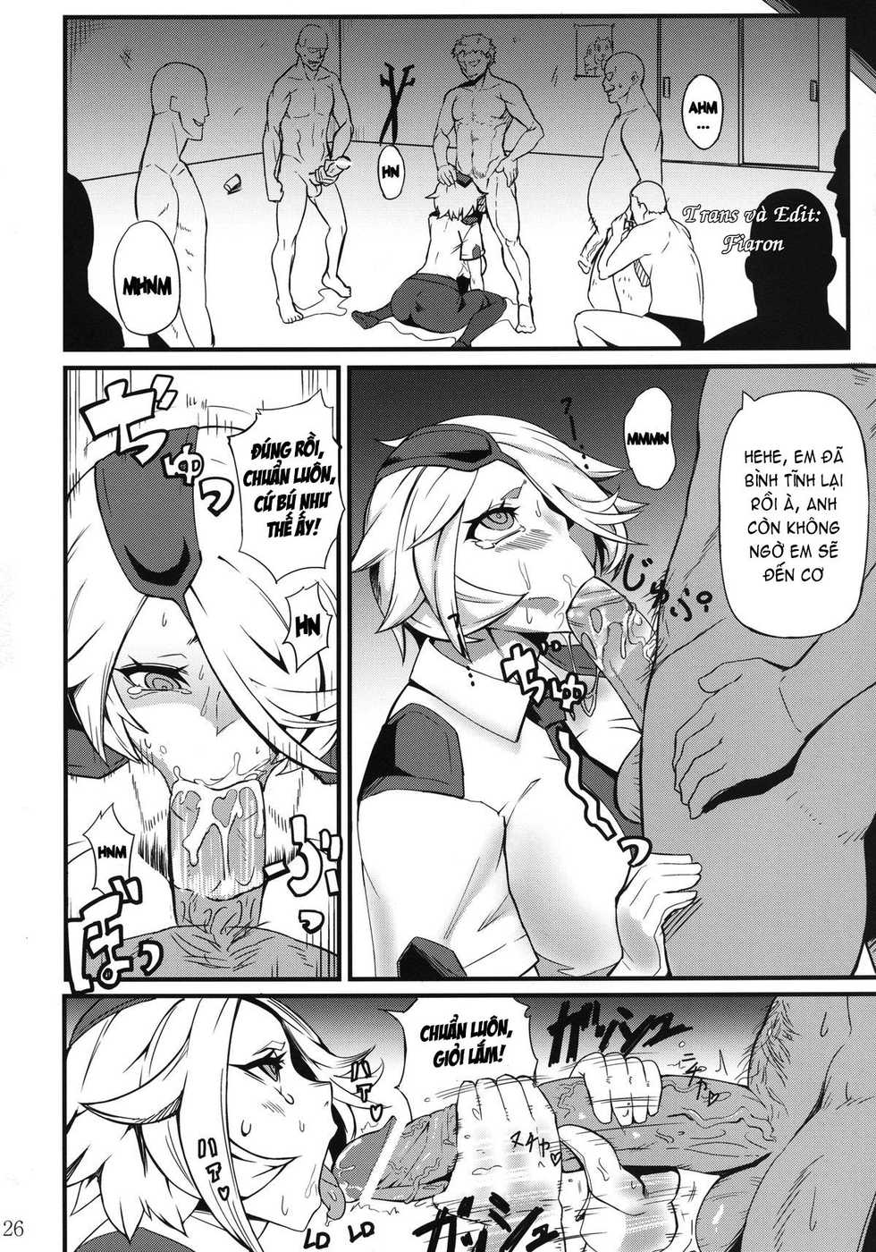 (C83) [Choujikuu Yousai Kachuusha (Denki Shougun)] Shinmai Niku Benki Ki〇ko-san | Novice Cum Dump Kiruko (Shinmai Fukei Kiruko-san) [Vietnamese Tiếng Việt] [Fiaron] - Page 27