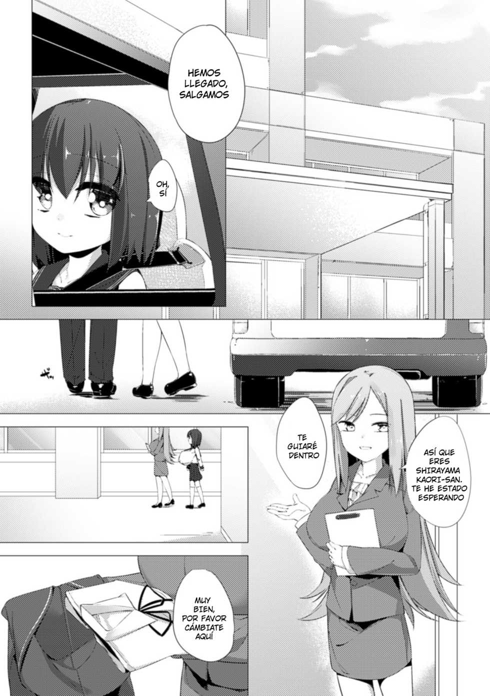 [Pedocchi] Nyuugyuu Shoujo Kaori | La chica vaca lechera Kaori Ch. 1 [Spanish] [Intruso] [Digital] - Page 4