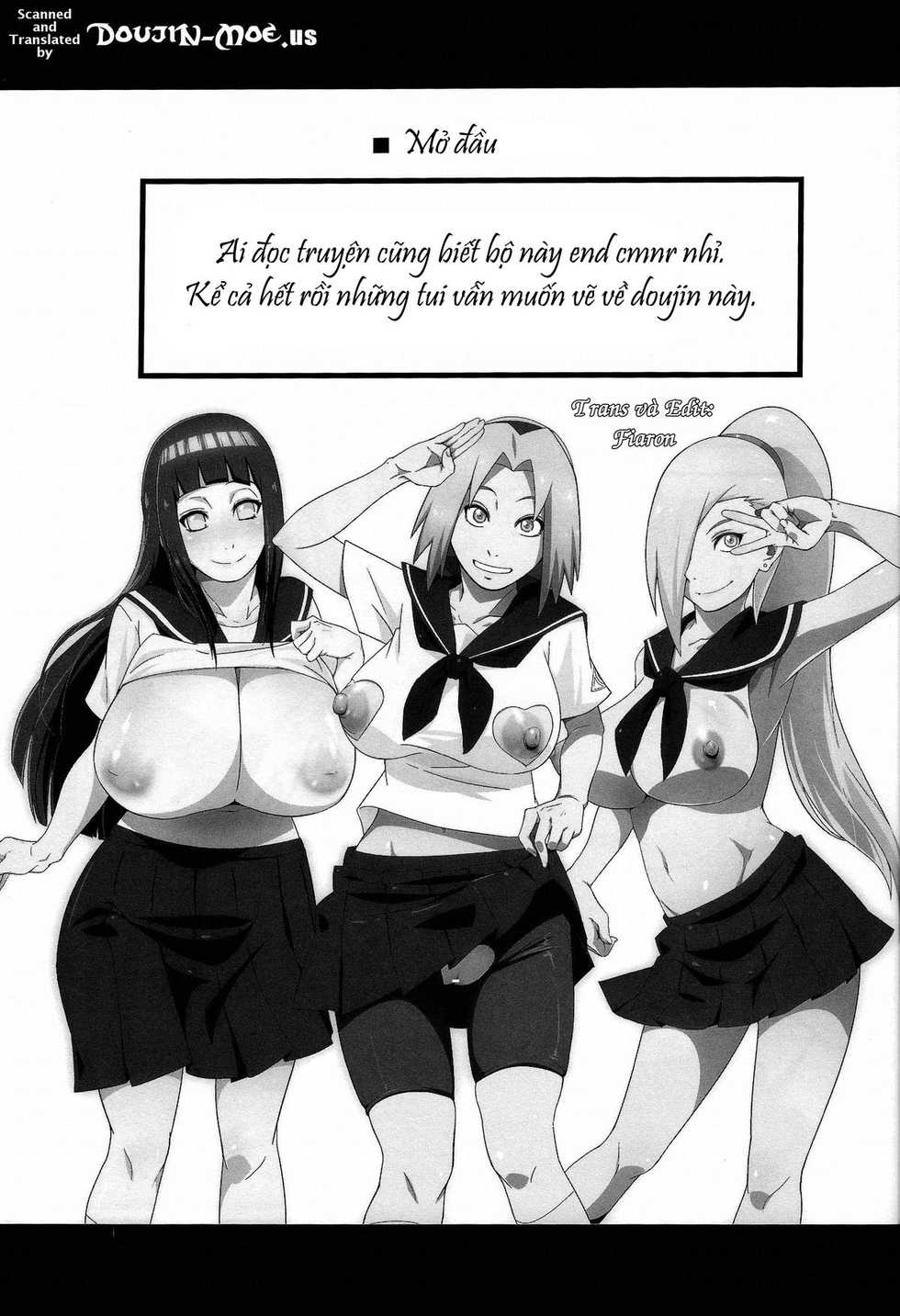 (C87) [Karakishi Youhei-dan Shinga (Sahara Wataru)] Haouju 2 (Naruto) [Vietnamese Tiếng Việt] [Fiaron] - Page 4