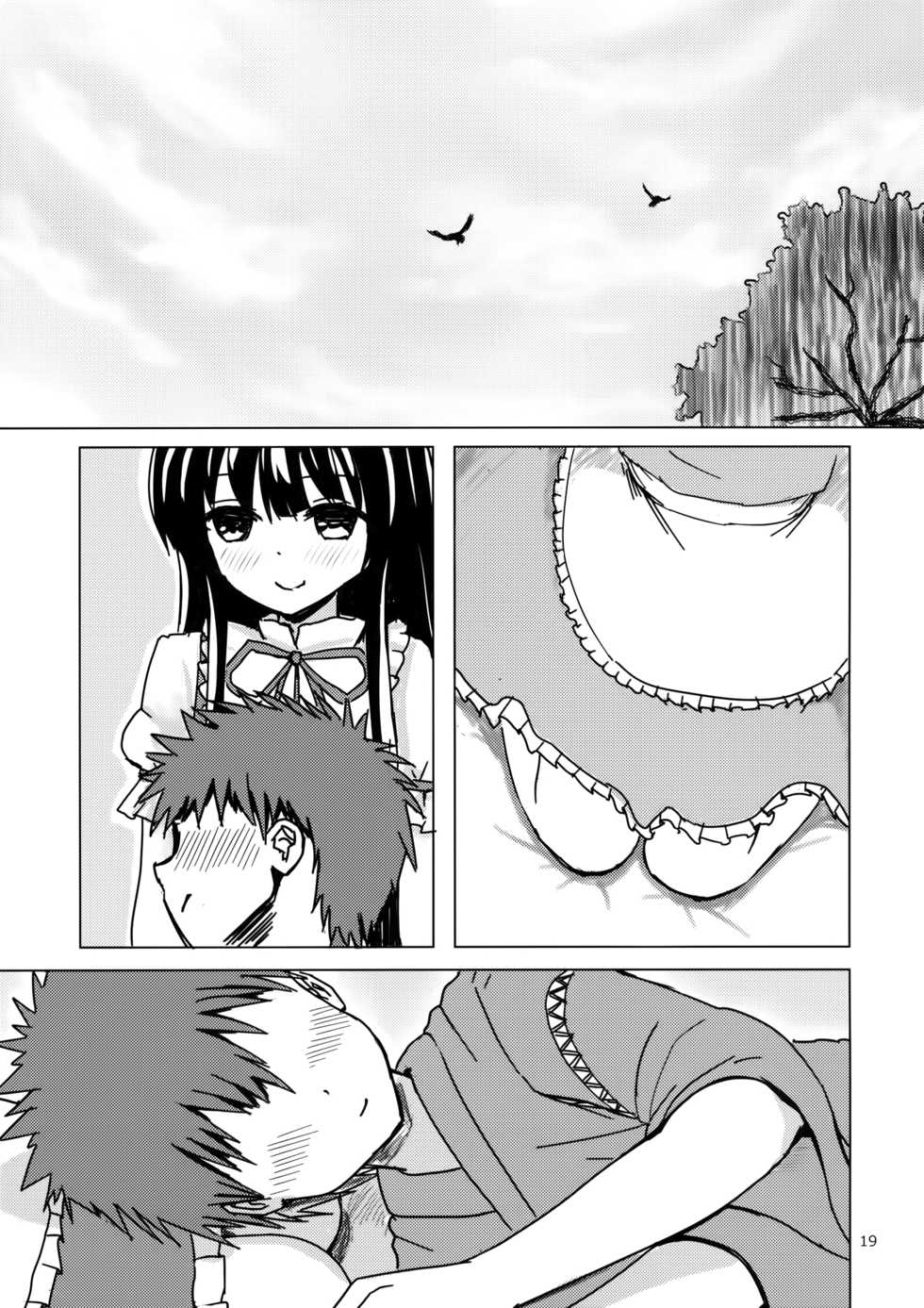 (Reitaisai 13) [Rabbit House (Usako)] Star-chan to Hizamakura ni Kyoumi ga Gozaimasu ka? (Touhou Project) [Chinese] [迷途竹林汉化] - Page 19