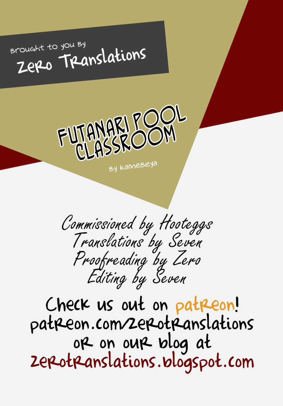 [Kamebeya] Futanari Pool Kyoushitsu ~Tanshou Houkei de Yagai Roshutsu Comic~ | Futanari Pool Classroom [English] [Zero Translations] - Page 22