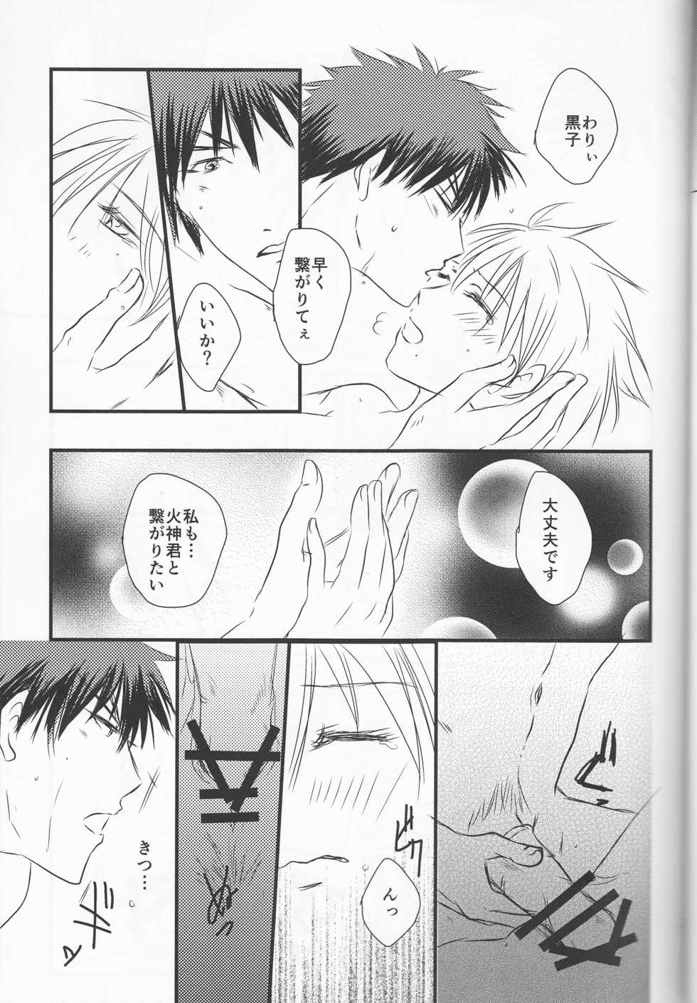 (Burning ★ Shake! 4) [Beni (Inoue Kiyoshi)] OnlyMyBurningStar2 (Kuroko no Basuke) - Page 37