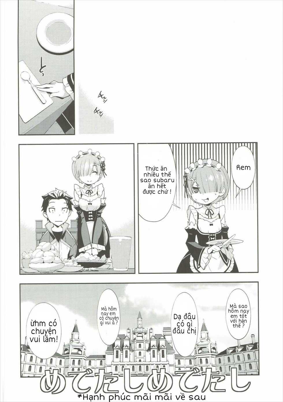 (C90) [Hapoi-Dokoro (Okazaki Takeshi)] CHOICE (Re:Zero kara Hajimeru Isekai Seikatsu) [Vietnamese Tiếng Việt] [Nhoxmatloz] - Page 23