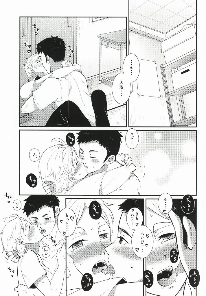 [Optimism small country (Horikiri Haruto)] Jirettaikedo Ore ni Motto Te o Dashite Hoshii Nante Ienaidaro Daichi no Baka! (Haikyuu!!) - Page 2