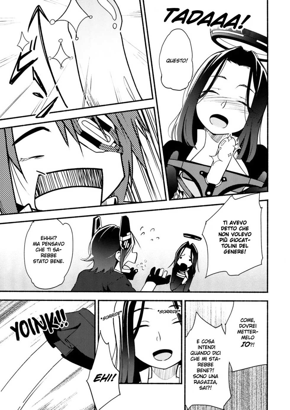 (Ware, Yasen ni Totsunyuu su!) [G-complex (YUI_7)] Tenryuu-chan wa Yasashii Kara  (Kantai Collection -KanColle-)  [Italian] {Hentai Fantasy} - Page 12