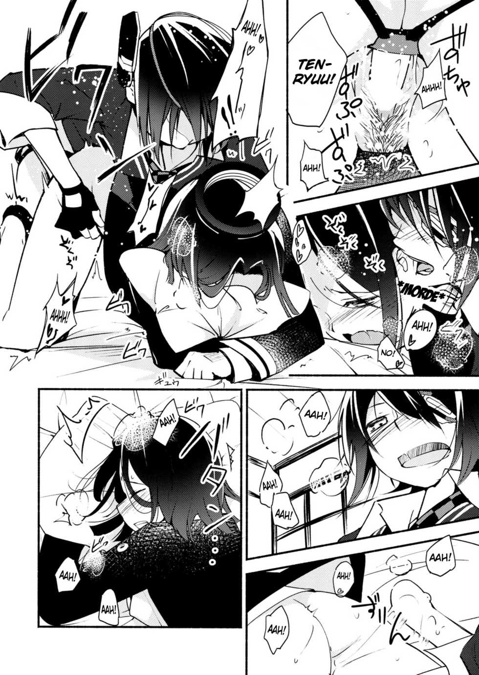 (Ware, Yasen ni Totsunyuu su!) [G-complex (YUI_7)] Tenryuu-chan wa Yasashii Kara  (Kantai Collection -KanColle-)  [Italian] {Hentai Fantasy} - Page 23